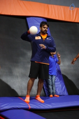 Sai Dharam Tej Brand Ambassador For Sky Zone Park - 2 of 19