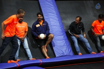 Sai Dharam Tej Brand Ambassador For Sky Zone Park - 3 of 19