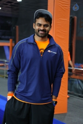 Sai Dharam Tej Brand Ambassador For Sky Zone Park - 15 of 19