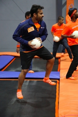 Sai Dharam Tej Brand Ambassador For Sky Zone Park - 16 of 19