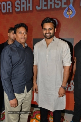 Sai Dharam Tej Launches Sunrisers Hyderabad T Shirt  - 16 of 34