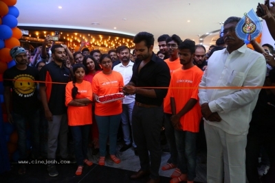 Sai Tej Opens SkyZone Hyderabad At AMB Gachibowli  - 5 of 15