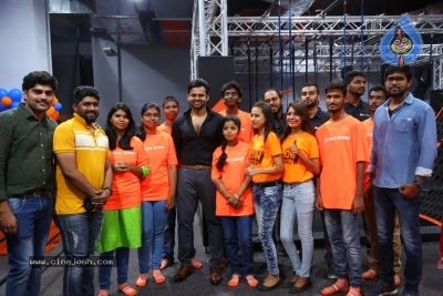 Sai Tej Opens SkyZone Hyderabad At AMB Gachibowli  - 7 of 15