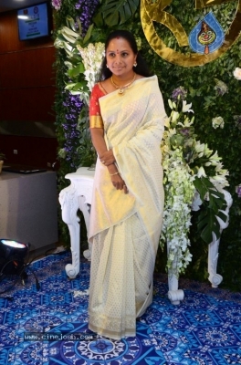 Saina Nehwal and Parupalli Kashyap Wedding Reception - 40 of 126