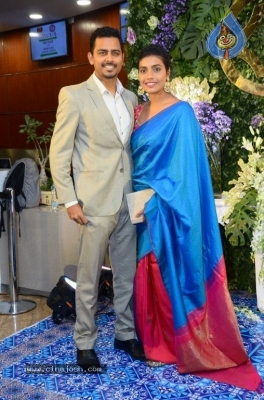 Saina Nehwal and Parupalli Kashyap Wedding Reception - 59 of 126