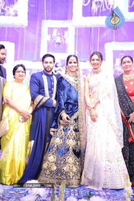 Saina Nehwal and Parupalli Kashyap Wedding Reception - 79 of 126