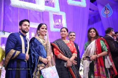 Saina Nehwal and Parupalli Kashyap Wedding Reception - 117 of 126