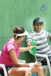 Sania Mirza n Shoaib Malik at LB Stadium - 3 of 15