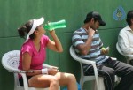 Sania Mirza n Shoaib Malik at LB Stadium - 11 of 15