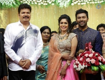 Shanthnu and Keerthi Wedding Reception Photos - 12 of 126