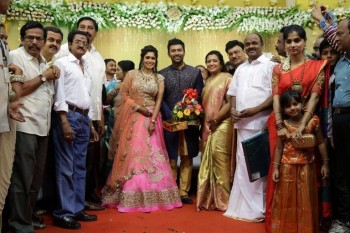 Shanthnu and Keerthi Wedding Reception Photos - 15 of 126