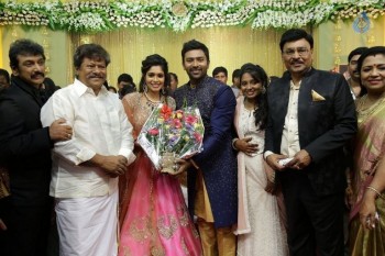 Shanthnu and Keerthi Wedding Reception Photos - 27 of 126
