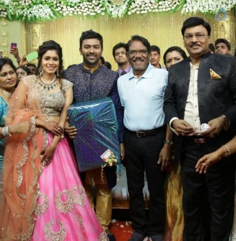 Shanthnu and Keerthi Wedding Reception Photos - 52 of 126