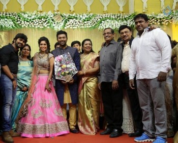 Shanthnu and Keerthi Wedding Reception Photos - 53 of 126