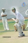 Shoaib Malik Practicing Cricket with Hyderabad Players - 1 of 14