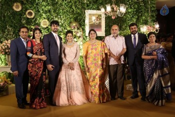Sreeja and Kalyan Wedding Reception 5 - 22 of 32