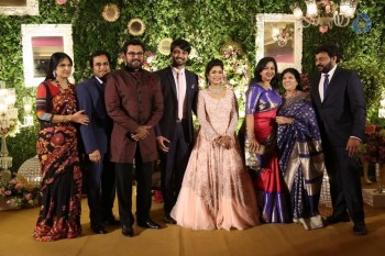 Sreeja and Kalyan Wedding Reception 5 - 23 of 32