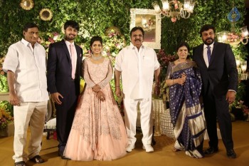 Sreeja and Kalyan Wedding Reception 5 - 25 of 32