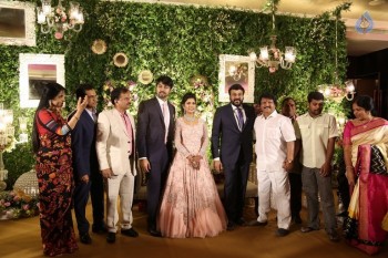 Sreeja and Kalyan Wedding Reception 5 - 27 of 32