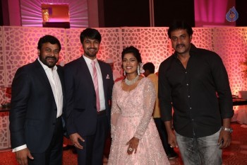 Sreeja and Kalyan Wedding Reception 5 - 28 of 32