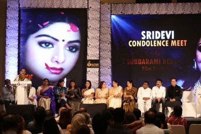 Sridevi Condolence Meet  - 90 of 103