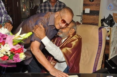 Super Star Krishna Meets Dadasaheb Phalke K Viswanath - 11 of 32