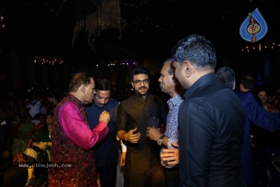 T Subbarami Reddy Grandson Anirudh Sangeeth Ceremony Photos - 33 of 46
