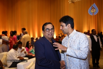 T Subbarami Reddy Grandson Anirudh Wedding Photos - 10 of 76