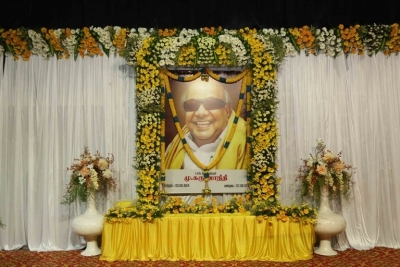 Tamil Film Industry Pays Homage To Kalaignar Karunanidhi - 4 of 20