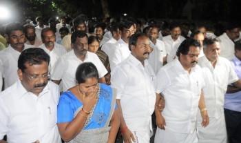 Tamil Nadu CM Jayalalithaa Final Journey Photos - 83 of 147