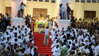 Tamil Nadu CM Jayalalithaa Final Journey Photos - 120 of 147
