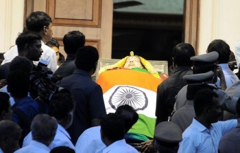 Tamil Nadu CM Jayalalithaa Final Journey Photos - 136 of 147