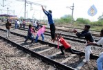 Telangana Activists Rail Roko Photos - 23 of 42