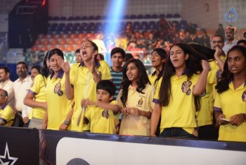 Telugu Titans Vs Jaipur Pink Panthers Kabaddi Match Photos - 24 of 100