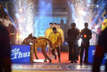 Telugu Titans Vs Jaipur Pink Panthers Kabaddi Match Photos - 19 of 100