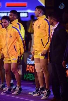 Telugu Titans Vs Jaipur Pink Panthers Kabaddi Match Photos - 42 of 100