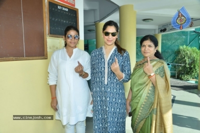 Tollywood Celebrities Cast Their Vote - 13 of 61