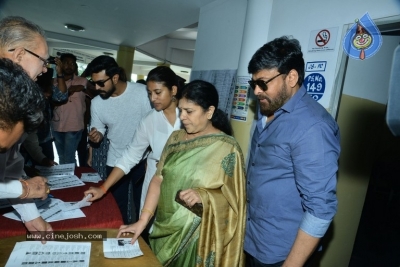 Tollywood Celebrities Cast Their Vote - 61 of 61