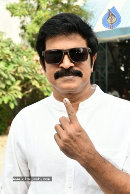 Tollywood Celebrities Cast their Votes  - 31 of 63