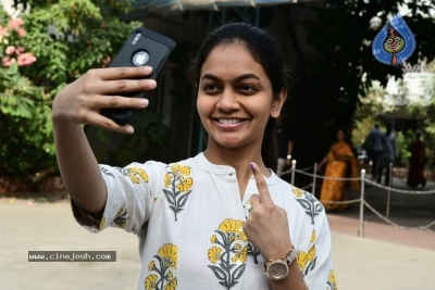 Tollywood Celebrities Cast their Votes  - 49 of 63