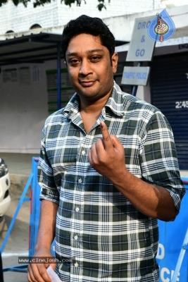 Tollywood Celebrities Cast their Votes  - 63 of 63