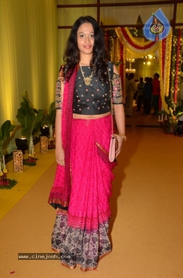 Tollywood Celebs At Harika And Karthik Wedding Ceremony - 10 of 42