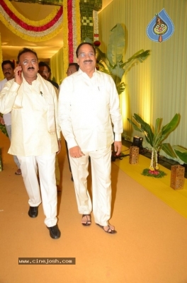 Tollywood Celebs At Harika And Karthik Wedding Ceremony - 13 of 42
