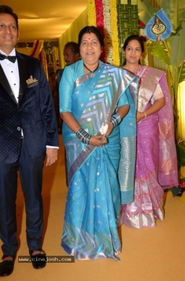 Tollywood Celebs At Harika And Karthik Wedding Ceremony - 17 of 42
