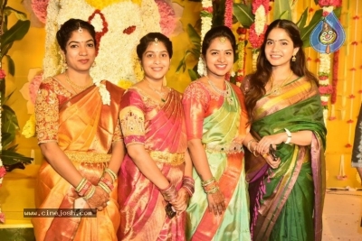 Tollywood Celebs At Harika And Karthik Wedding Ceremony - 25 of 42