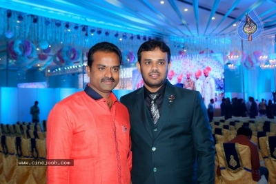 Top Celebrities at Syed Javed Ali Wedding Reception 01 - 45 of 62