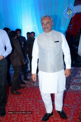 Top Celebrities at Syed Javed Ali Wedding Reception 01 - 59 of 62