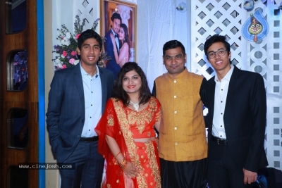 Uday Bhargav And Naga Sabitha Wedding Reception Photos - 13 of 42