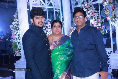 Uday Bhargav And Naga Sabitha Wedding Reception Photos - 36 of 42