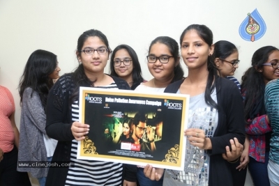 Unda Leda Movie Team at Roots College Noise Pollution Awareness - 6 of 15